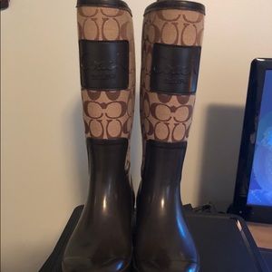 Coach Rain Boots